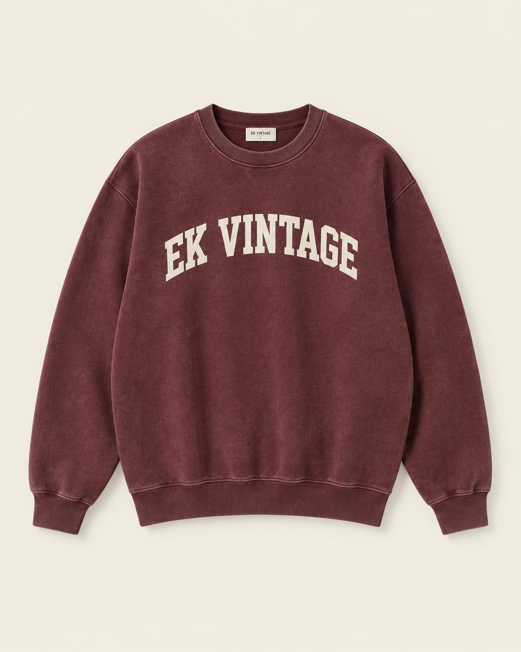 EK Classic Sweatshirt — proposed EK VINTAGE design